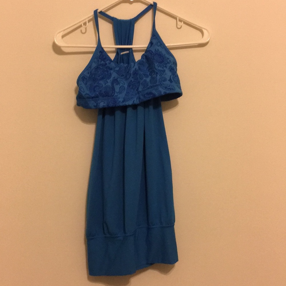 Lululemon blue tang top women’s